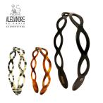 アレクサンドルドゥパリ カチューシャ ALEXANDRE DE PARIS カチューシャ AHB-1559 べっこう べっ甲 シンプル ヘアアクセサリー 跡がつかない おしゃれ ブランド