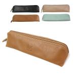 イルビゾンテ ブランド ペンケース IL BISONTE C0562 本革 革 おしゃれ ブランド ブラック 黒 ヌメ ヤキヌメ SCA020