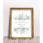 A3 ウェルカムボード ポスター ペンフラワー カラー 送料無料 結婚式
