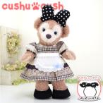 シェリーメイ 洋服 服 コスチューム ぬいぐるみ用 ダッフィー くま リバティ風花柄 ワンピース エプロン 303S