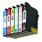 エプソン IC6CL50 (BK/C/M/Y/LC/LM) 6色セッ