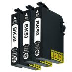 エプソン ICBK50 ブラック×3本セット 