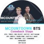 K-POP DVD/M COUNTDOWN BTS 2017 Comeback Stage(2017.02.23)/BTS TWICE RED VELVET SF NCT127 NCT DREAM 他
