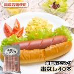 串なし フランクフルト90g40本 国産 