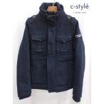 B378 [秋冬物][人気] Abercrombie & Fitch アバクロンビーアンドフィッチ ジャケット S ネイビー ELK LAKE JACKET | G★