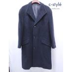 B401 [ осень-зима предмет ][ популярный ] LANVIN Lanvin пальто R50-46 черный CLASSIQUE Пальто Честерфилд 3378 | G*