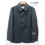 P007 [ осень-зима предмет ][ популярный ] SHIPS JET BLUE Ships jet голубой одиночный бушлат M черный THERMOLITE melt n| O*