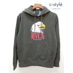 P592 [ не использовался товар ] RVCA Roo ka Parker S серый серия f-ti тренировочный BB042Z08 | *