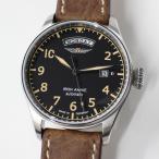 アイアンアニー IRON ANNIE 腕時計 FLIGHT CONTROL 5164-2AT BLACK デイデイト付き 自動巻き 送料無料