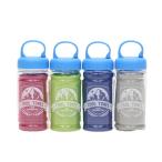 ボトル入りクールタオル4色セット 冷感 タオル 速乾 熱中症対策 スポーツ アウトドア