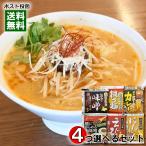 幌ラーメン みそ 味噌 とんこつ 豚骨 しお 塩 ラーメン　19種類のラーメンスープ・麺用ソースから4食分選べるお試しセットセット