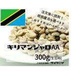 【クリックポストで送料無料!】自家焙煎 コーヒー豆 ドリップ キリマンジャロAA 300g(100g当653円)(生豆時)
