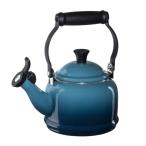 ルクルーゼ デミ 笛吹きケトル やかん マリン ブルー 1.1L IH対応 Le Creuset Enamel-on-Steel Demi 1-1/4