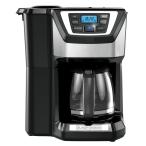 ブラック＆デッカー 12カップ コーヒーメーカー 豆挽き付 Black &amp; Decker CM5000B 12-Cup Mill and Brew C