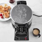 家庭用 ミッキーマウス ワッフルメーカー フリップ式 ダブル ウイリアムズ・ソノマ限定 Williams-Sonoma Mickey Mouse Do