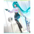 ショッピング初音ミク 新品発売 初音ミク はつね みく miku 風 コスプレ衣装 ウィッグ レーシングスーツ コスチューム cosplay 演出服 アニメ ゲ