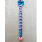  значок держатель орнамент Heart голубой 