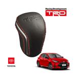 US Toyota оригинальный TRDen Boss Logo входить SPECIAL EDITION кожа рукоятка трансмиссии рычаг переключения скоростей автомат A/T для красная отстрочка Yaris 10 серия /200 серия 