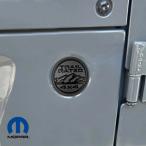 MOPAR純正 TRAIL RATED サイド フェンダー エンブレム ブラック&ガンメタ 18y- ジープ JL ラングラー 20y- JT グラディエーター TrailRated