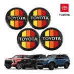 ショッピングPackage USトヨタ純正 TOYOTA タンドラ | タコマ | ランドクルーザー 250 18インチ アルミホイール用 センターキャップ TRD 1台分 4個セット