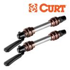 CURT стандартный товар багажник на крыше 18123 для мотоцикл крепление quick release 18125 9mm quick release 12mm 15mms Roo axle соответствует универсальный 