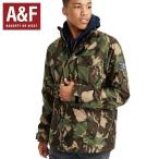 アバクロ Abercrombie＆Fitch　アバクロンビーアンドフィッチ メンズ ジャケット アウター 迷彩　ナイロンマウンテンジャケット　カモ　ミリタリー