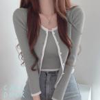 カーディガン キャミソール 2点セッ