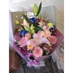  объем есть розовый. лилия, симпатичный казаться гербера . голубой rose. букет.