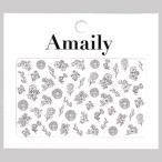 Amaily アメイリー ネイルシール No.3-27 ファンシーフラワー(白)