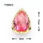 SONAILso ногти SONAIL PLUS Lapisravi select Asian красота Drop Stone Cherry FY000512 2P