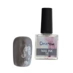 Dna Gel(ti-na гель ) NAIL INK( ногти чернила ) 14 серебряный 10ml