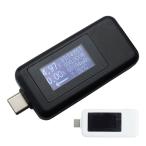 USB Type-C тестер напряжение электрический ток контрольно-измерительный прибор проверка многофункциональный QC2.0 QC3.0 час измерение простой экран . вращение интерактивный ввод модель C