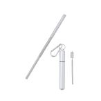  straw stainless steel repetition carrying storage case attached washing for brush attached eko flexible stainless steel straw 