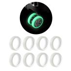  литейщик покрытие . свет чемодан чехол запасного колеса 8 шт. комплект люминесценция Carry кейс колесо покрытие дорожная сумка колесный колпак силикон царапина предотвращение тихий звук загрязнения путешествие для 