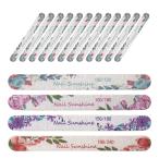  пилочка для ногтей солнечный DIN g уход за ногтями буфер двусторонний 12 шт. комплект можно выбрать ногти файл 100 120 150 180 240 палка цветок off коготь полировальный [100G/120G/150G/180G/240G]