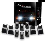 アンバー/レッド フル LED キャブ ルーフ マーカー ライト キット 2003-2009 ハマー H2 SUV/SUT トップ クリアランス マーカー 12V カスタ