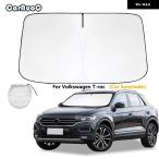 VW T-ROC 車用サンシェード サンシェード フロント リアウィンドウフィルム フロントガラス バイザー カバー UVカット リフレクター アクセサリー
