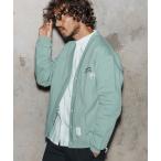 【seventy seven(セブンティセブン)】middle onz jersey cardigan(77flower logo) カーディガン(7725W220)