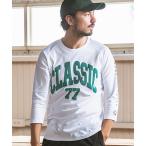 【seventy seven(セブンティセブン)】 middle onz 3-4 sleeve BB t-shirts (CLASSIC) カットソー(7724S120)