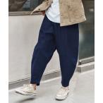 【CAMBIO(カンビオ)】Fleece Lining Denim Curve Pants デニムカーブパンツ(CAM25AW-021)