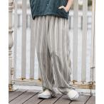 [CAMBIO( can bio)]Stripe Wide Straight Pants широкий распорка брюки (CAM26SS-020)
