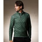 【wjk】GOLF-WJKG-patterned long sleeve polo shirt ポロシャツ(gf709c)
