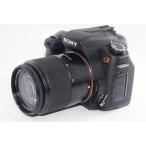 【中古】【外観並級】ソニー SONY デジタル一眼レフカメラ α300 18-70レンズキット ブラック DSLRA300K