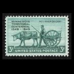 # America марка 1949 год minesota..100 годовщина 