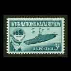 # America марка 1957 год международный .. тип 350 годовщина 