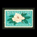 # America марка 1967 год misisipi.150 годовщина 