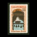 # America марка 1969 год California входить .200 годовщина 