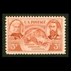 # America марка 1948 год o Lego n..100 годовщина 