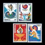 #senegaru марка 1988 год душа . колесо / Olympic 4 вид .