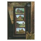 # Thai марка 2009 год буддизм . следы 4 вид сиденье 